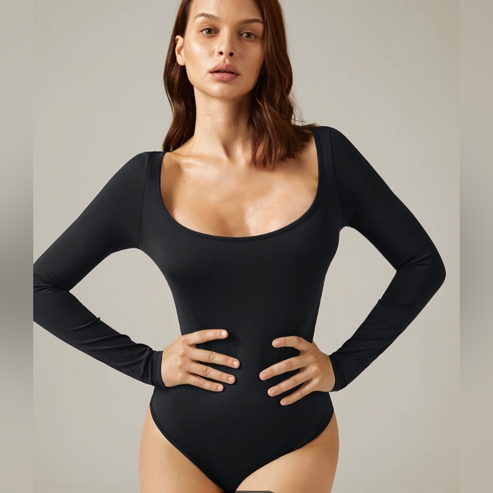 Commense Comfort Scoop Neck Bodysuit Size Small (4)